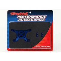 Torre de amortiguador delantero aluminio anodizado azul Traxxas TRX6440