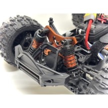 Monster Truck RC 1/16 4WD Absima MINI AMT BL-3S Brushless RTR Fluo-Blue AB16031