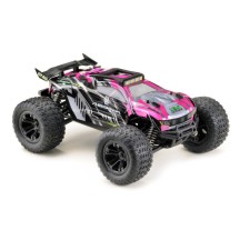 Truggy RC 1/16 4WD Absima MINI AT Eléctrico RTR Rosa/Gris AB16020
