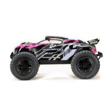 Truggy RC 1/16 4WD Absima MINI AT Eléctrico RTR Rosa/Gris AB16020