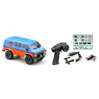 Absima - 1:18 EVO Crawler Rock Van V2 2-Gear blue/orange RTR 18028V2 AB1810301