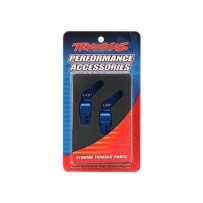 Ejes pórtico traseros de aluminio anodizado azul 6061-T6 izquierdo y derecho Traxxas TRX6455