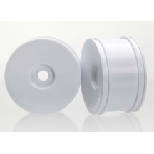 Llantas de plato blancas teñibles traseras Traxxas TRX6472