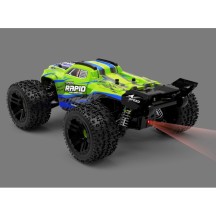 Coche RC truggy 1/20 Absima Race Truggy Rapid 4WD RTR verde AB10034