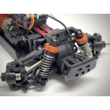 Coche RC truggy 1/20 Absima Race Truggy Rapid 4WD RTR verde AB10034