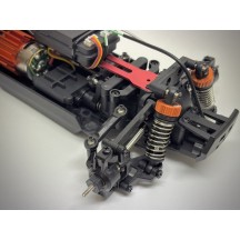 Coche RC truggy 1/20 Absima Race Truggy Rapid 4WD RTR naranja AB10035