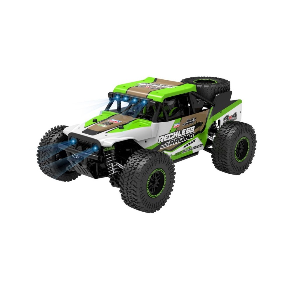 Coche RC rock racer 1/20 Absima Reckless 4WD RTR verde AB10030