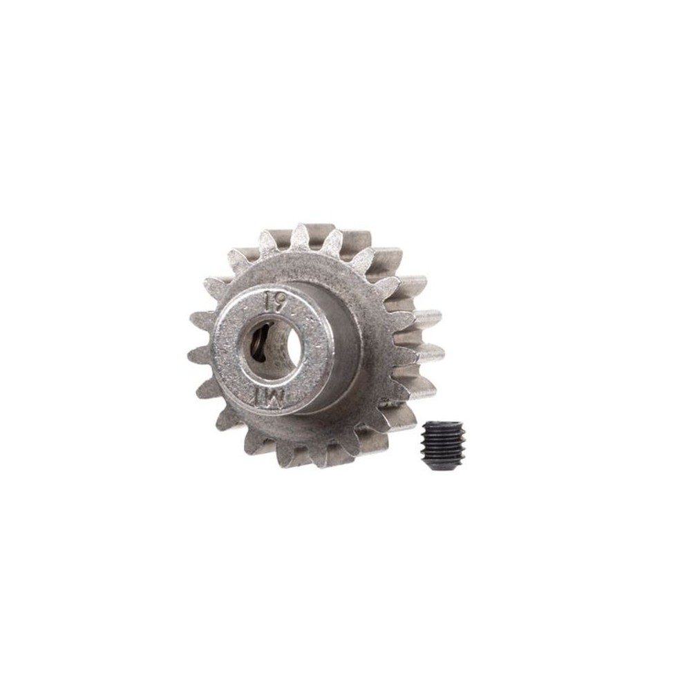 Traxxas Gear 19-t pinion (1.0 metric pitch) (fits 5mm shaft) TRX6480X Traxxas Gear 19-t pinion (1.0 metric pitch) (fits 5mm shaft) TRX6480X