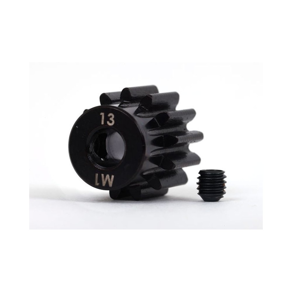 Traxxas Gear 13-t pinion (1.0 metric pitch) (fits 5mm shaft) set screw TRX6483X Traxxas Gear 13-t pinion (1.0 metric pitch) (fits 5mm shaft) set screw TRX6483X
