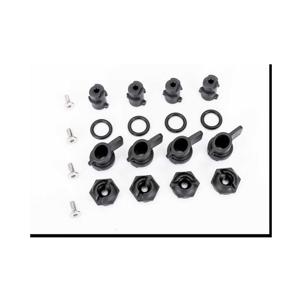 Traxxas Nuts hatch mounting (hatch nuts (4) wing nuts (4)) shafts (4) TRX10318 Traxxas Nuts hatch mounting (hatch nuts (4) wing nuts (4)) shafts (4) TRX10318