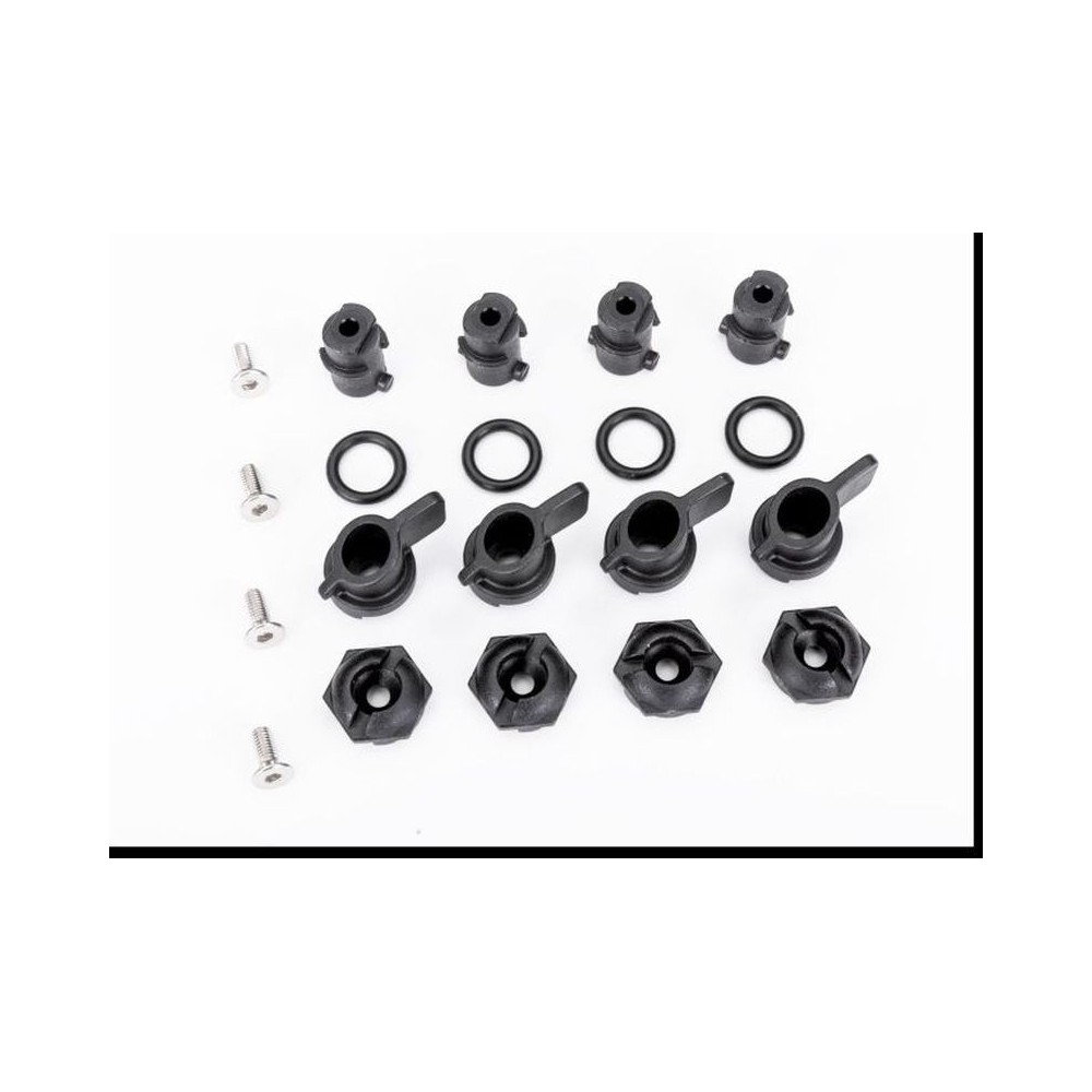 Tuercas casco Hatch y aletas Traxxas TRX10318 Tuercas casco Hatch y aletas Traxxas TRX10318