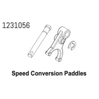 Absima - 2-Speed Shaft & E-Clip Set CR4.4 1231056
