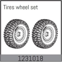 Absima - 2.2 Wheel Set 2 - CR3.4eco 1231018