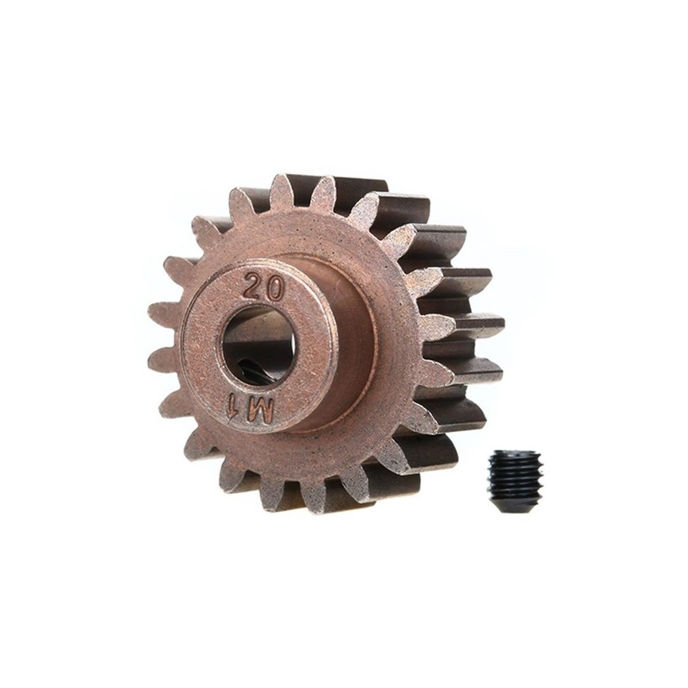 Traxxas Gear 20-t pinion (1.0 metric pitch) (fits 5mm shaft) TRX6494X Traxxas Gear 20-t pinion (1.0 metric pitch) (fits 5mm shaft) TRX6494X