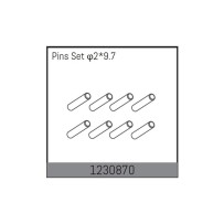 Absima - 2x9.7 Pin Set 1230870