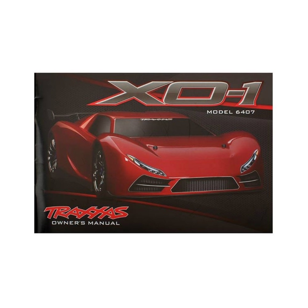 Manual del propietario XO-1 Traxxas TRX6499