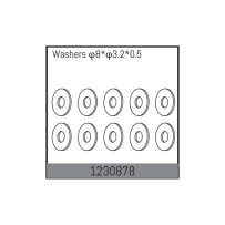 Absima - 8x3.2x0.5 Washers 1230878