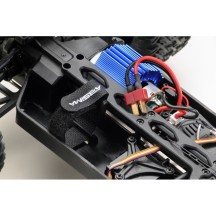 Monster Truck RC 1/16 4WD Absima MINI AMT Eléctrico RTR Rosa/Azul AB16007