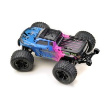 Monster Truck RC 1/16 4WD Absima MINI AMT Eléctrico RTR Rosa/Azul AB16007