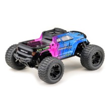 Monster Truck RC 1/16 4WD Absima MINI AMT Eléctrico RTR Rosa/Azul AB16007