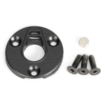 Soporte con imán para disparador de telemetría del diferencial central Traxxas TRX6539