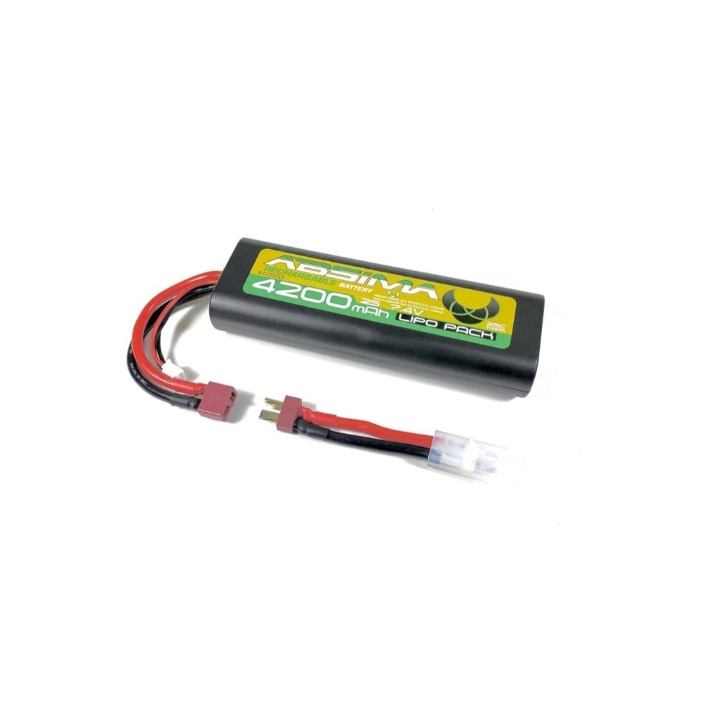 Absima LiPo 7.4V-25C 4200 Roundcase 4130015