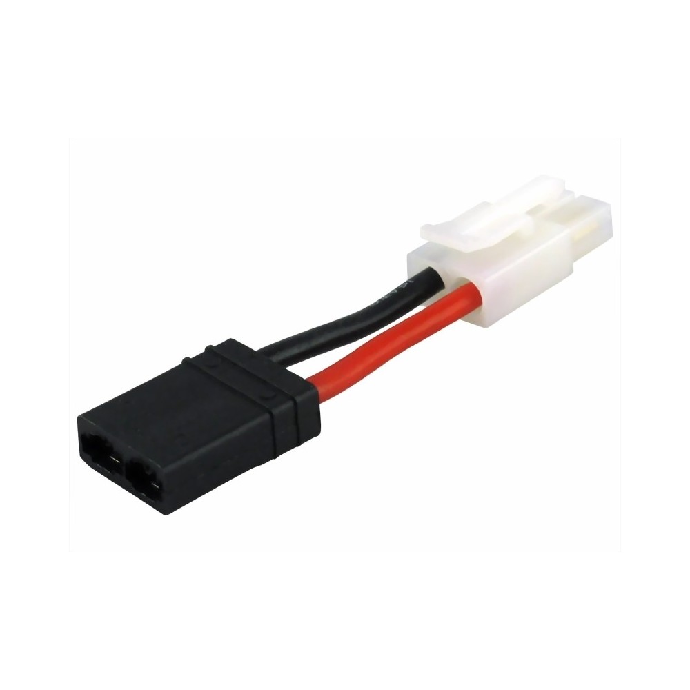 Absima - Adapter with cable Tamiya M suitable for Traxxas F 50mm 3040085 Absima - Adapter with cable Tamiya M suitable for Traxxas F 50mm 3040085