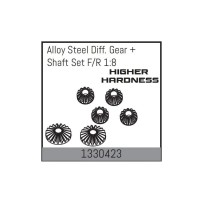 Absima - Alloy Steel Diff. Gear Set F/R 1:8 1330423