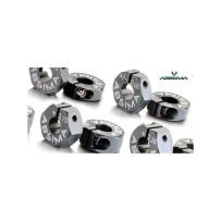 Bujes de rueda Absima - Aluminio 7075 T6 offset -0.75mm 1:10 2560010