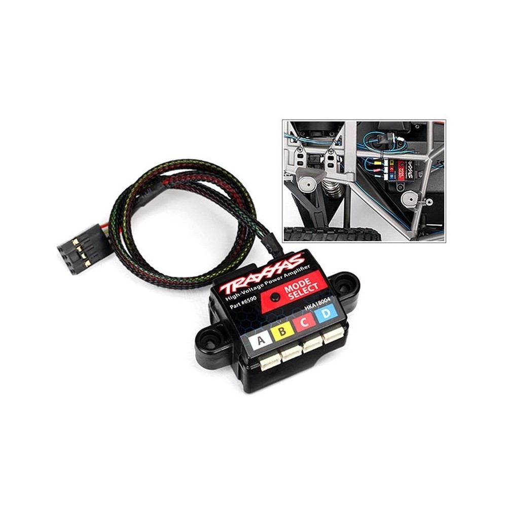 Amplificador potencia alto voltaje Traxxas TRX6590 Amplificador potencia alto voltaje Traxxas TRX6590