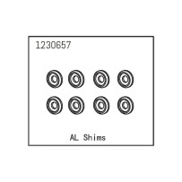 Absima - Alu. Shims 1230657