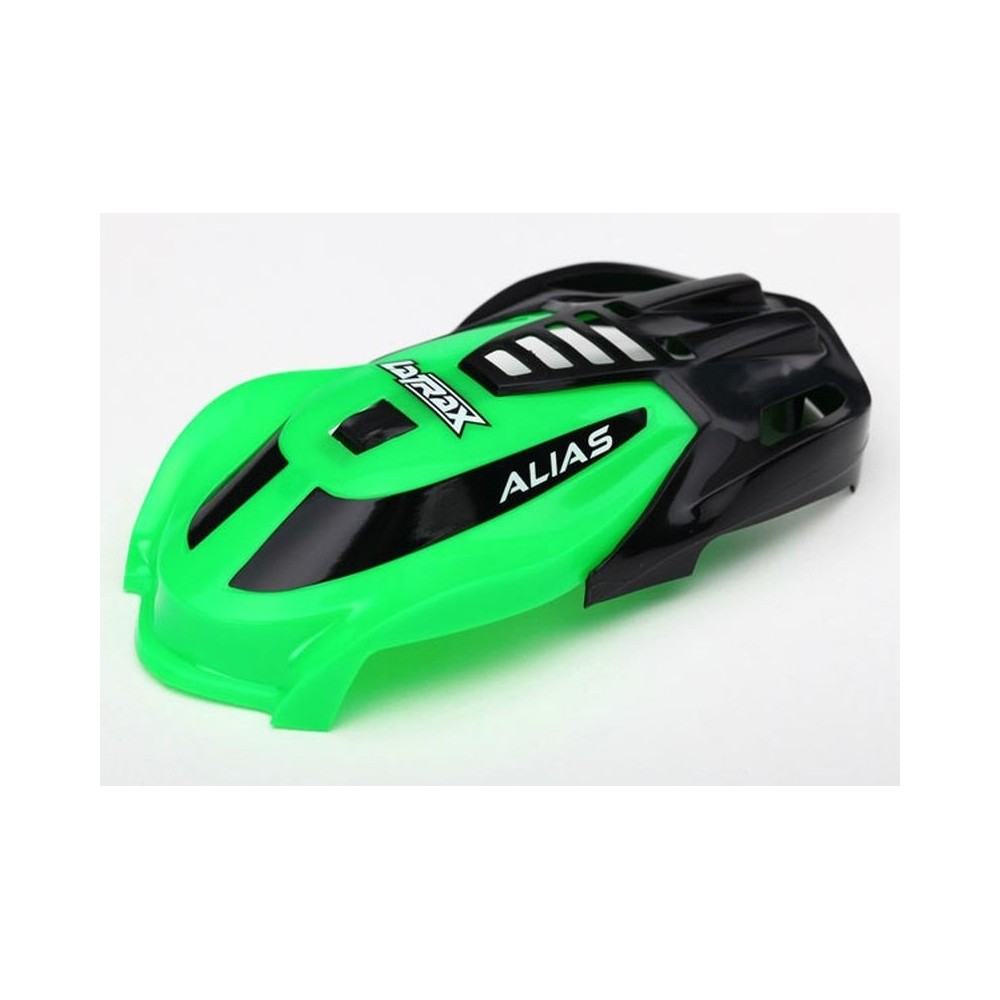 Dosel para dron Alias verde con tornillos Traxxas TRX6614 Dosel para dron Alias verde con tornillos Traxxas TRX6614