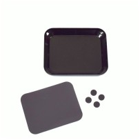 Absima - Aluminum bowl with magnet plate black 3000061