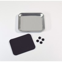 Absima - Aluminum bowl with magnet plate Silver 3000062