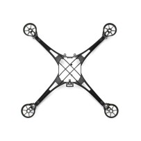 Bastidor principal negro con tornillos para dron Alias Traxxas TRX6623