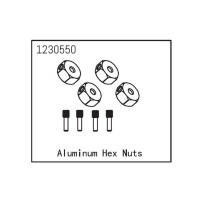 Absima - Aluminum Hex Nuts 1230550