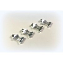 Absima - Aluminum Pin Grip - silver 2440054