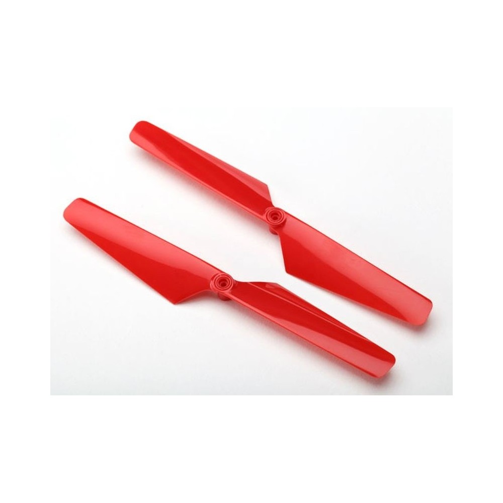 Juego de palas de rotor rojo Traxxas TRX6628 Juego de palas de rotor rojo Traxxas TRX6628