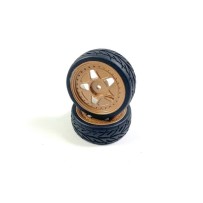 Absima - Aluminum wheel set - copper-coloured 1610093
