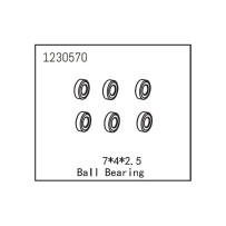Absima - Ball Bearing 7x4x2.5 1230570