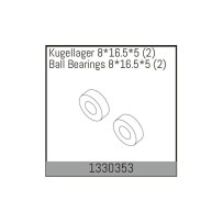 Absima - Ball Bearings 8*16.5*5 1330353