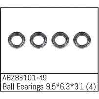 Absima - Ball Bearings 9.5x6.3x3.1 - Mini AMT 4 ABZ86101-49