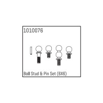 Absima - Ball Stud & Pin Set 1010076 AB240098