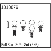 Absima - Ball Stud & Pin Set 6X6 un 1010076