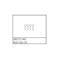 Absima - Body Clips ABG171-046