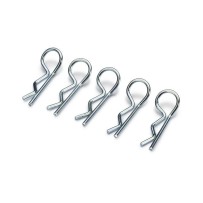Absima - Body Clips small/silver 2440012