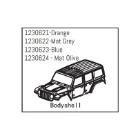 Absima - Body flat grey 1230622