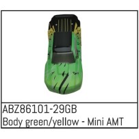 Absima - Body green/yellow - Mini AMT ABZ86101-29GB