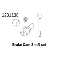 Absima - Brake Shaft SetBrake Cam Shaft Set 1231138