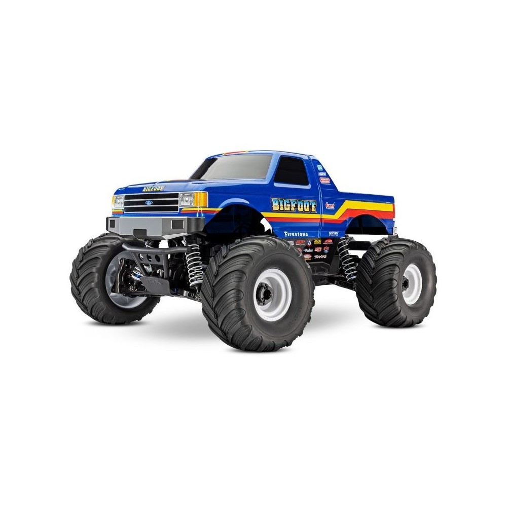 Traxxas Bigfoot 4x4 HD BL-2S 1:10 4WD RTR Monster Truck Blue TRX67134-4-BLUE